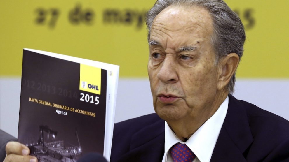 El presidente de OHL, Juan Miguel Villar Mir. (Foto: EFE)