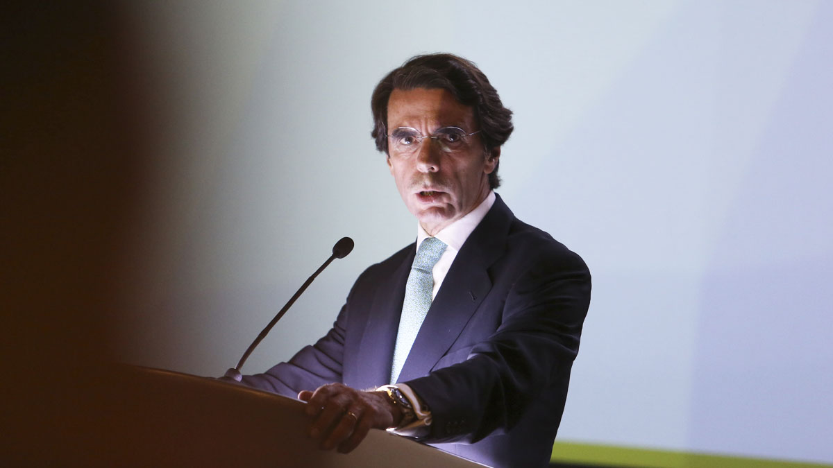 José María Aznar. (Foto: AFP)