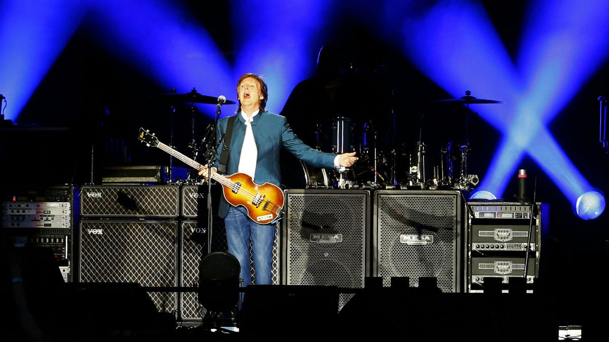 El ex beatle Paul McCartney, en Madrid. (EFE)