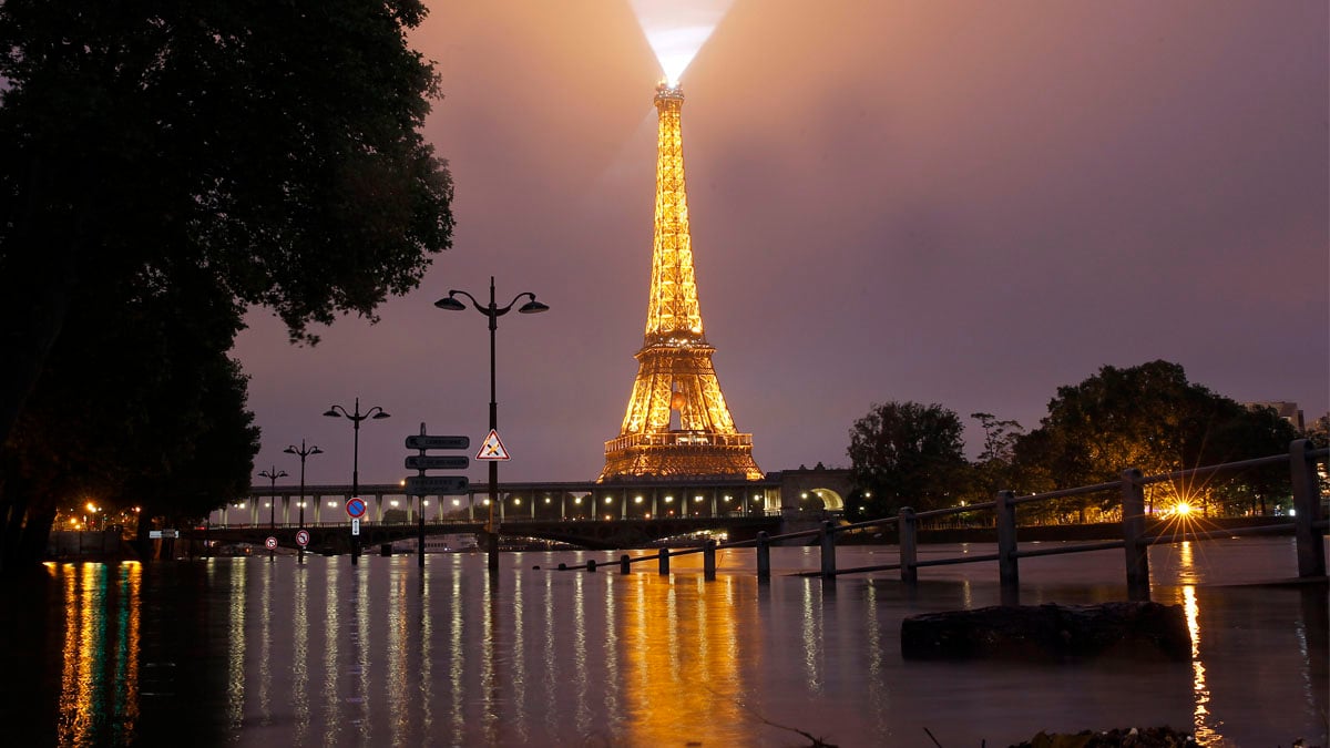 Vista de la Torre Eiffel (Foto: AFP).