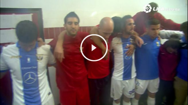 El emotivo discurso del capitán del Leganés antes del ascenso