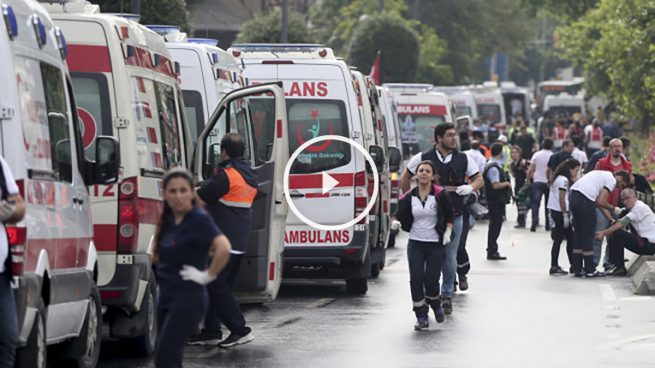 Al menos 11 muertos y 36 heridos en un atentado contra un autobús policial en Estambul
