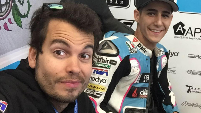 La desgarradora carta del manager de Luis Salom: «Luis, no tenías cara de morirte»