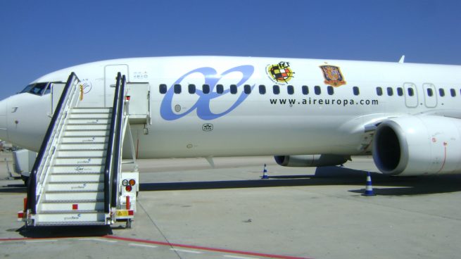 Así es el avión de Air Europa que trasladará a la Selección Española de Fútbol a la Eurocopa