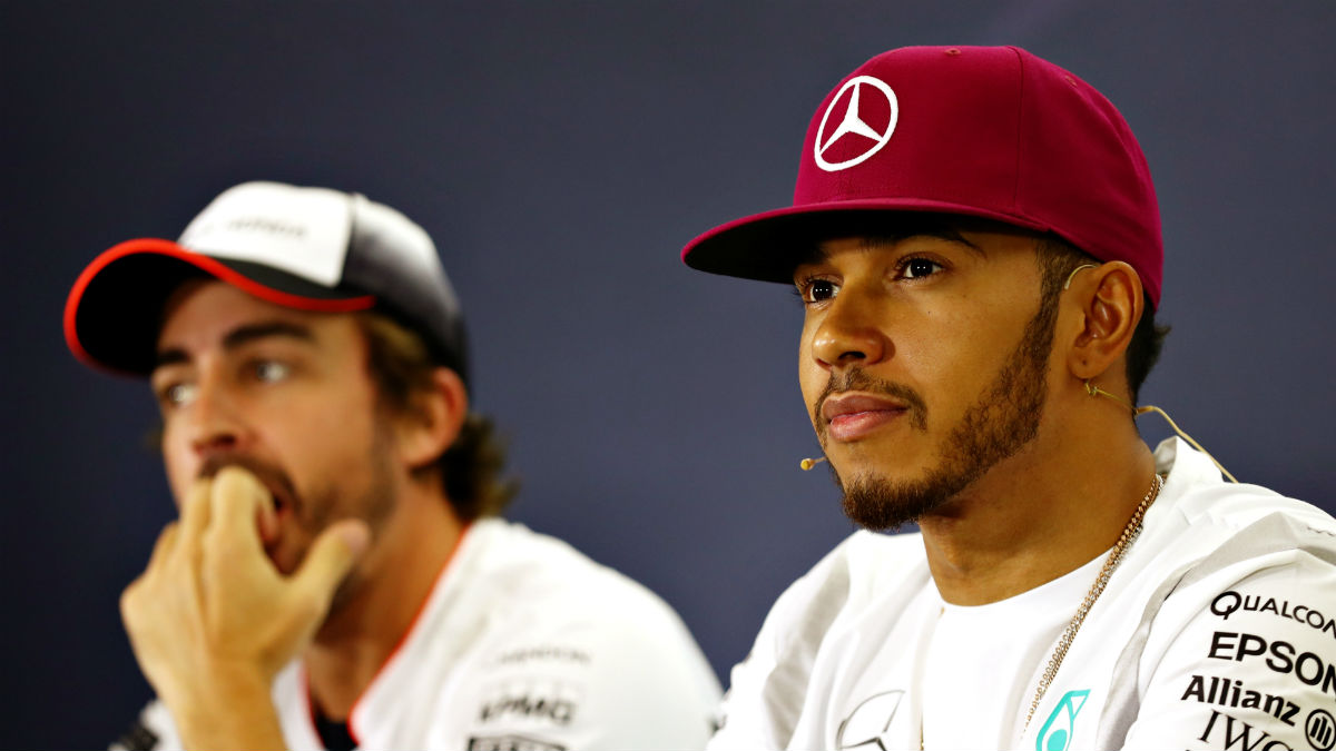 Lewis Hamilton y Fernando Alonso son dos de los tres pilotos de Fórmula 1 mejor pagados. (Getty)