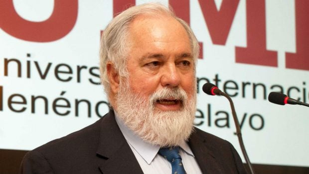 Miguel Arias Cañete, comisario europeo de Acción por el Clima y Energía.