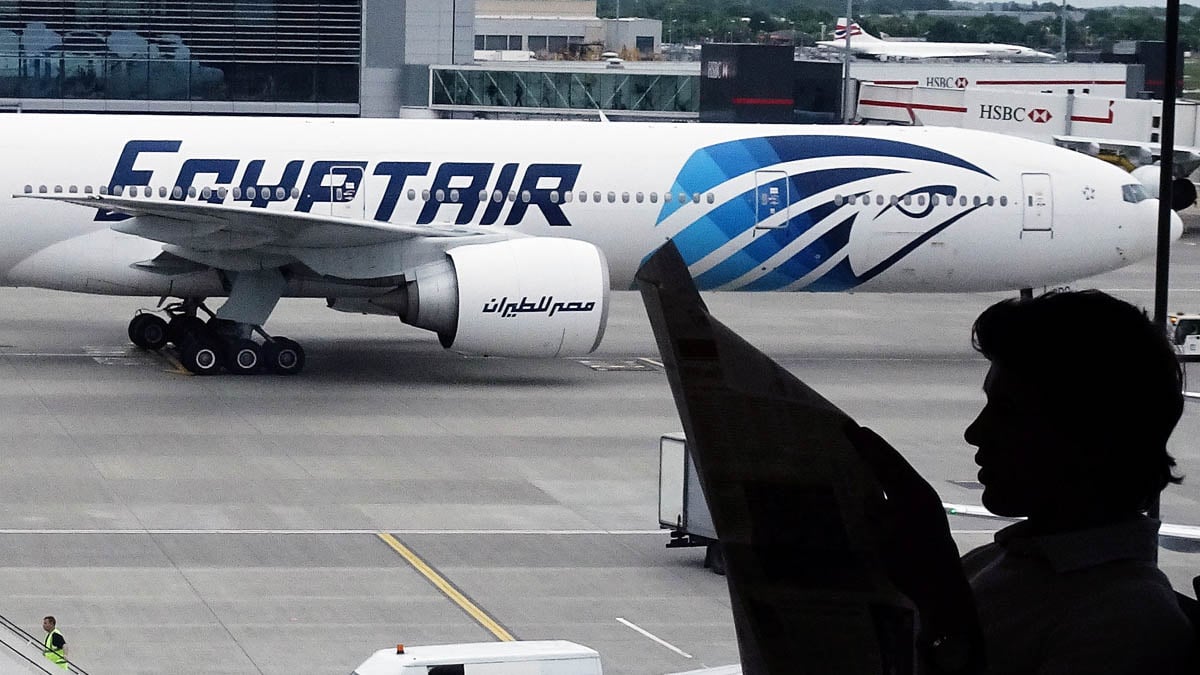 Avión de la compañía EgyptAir (Foto: Reuters)