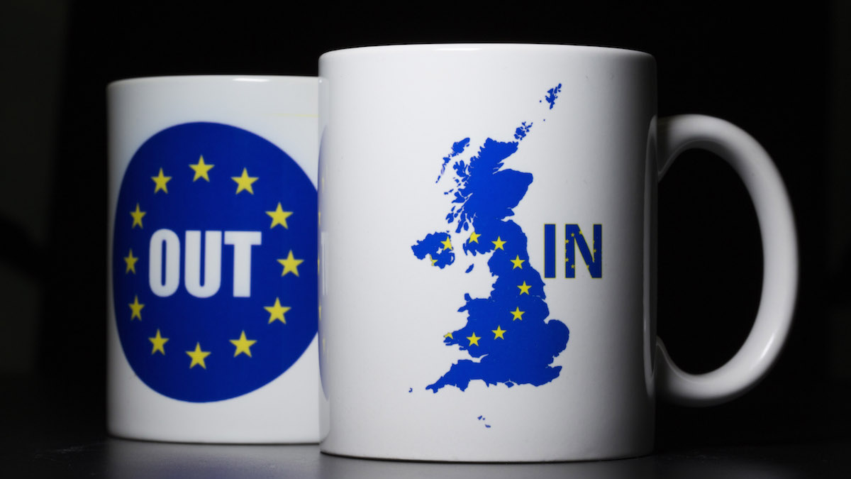 El Brexit en dos tazas (Foto: GETTY).