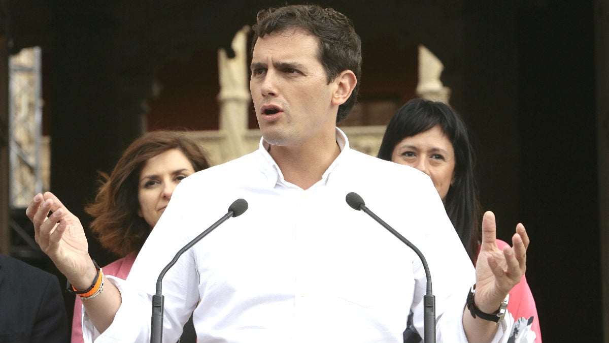 El candidato de Ciudadanos a la Presidencia de Gobierno, Albert Rivera (Foto: Efe)