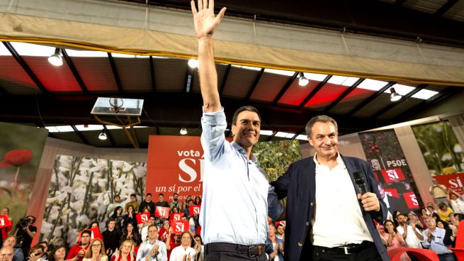 Pedro-Sánchez. José-Luis-Rodríguez-Zapatero