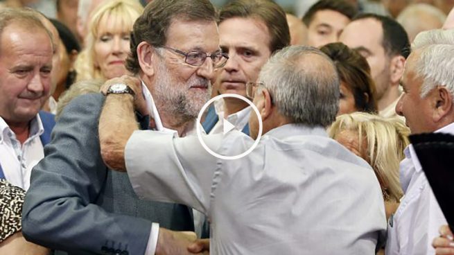 Podemitas intentan reventar un mitin de Rajoy, que exige a Iglesias que «no mande más manifestantes»