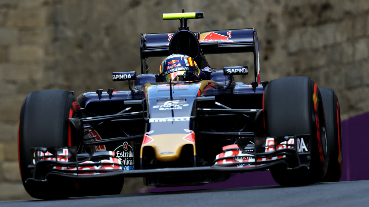La opción más factible a día de hoy es que Carlos Sainz continúe un tercer año en Toro Rosso. (Getty)