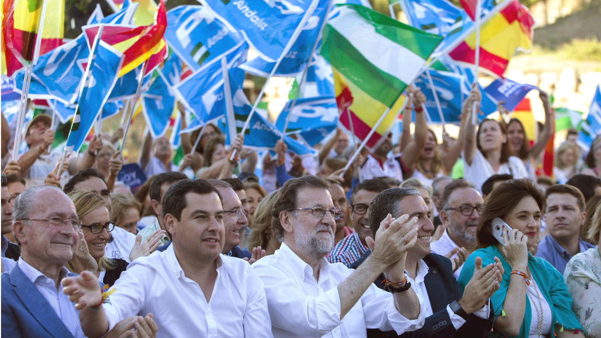 El presidente del Partido Popular, Mariano Rajoy. (Foto: EFE)