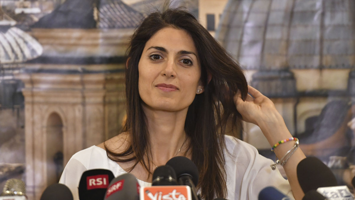 Virginia Raggi. (Foto: AFP)