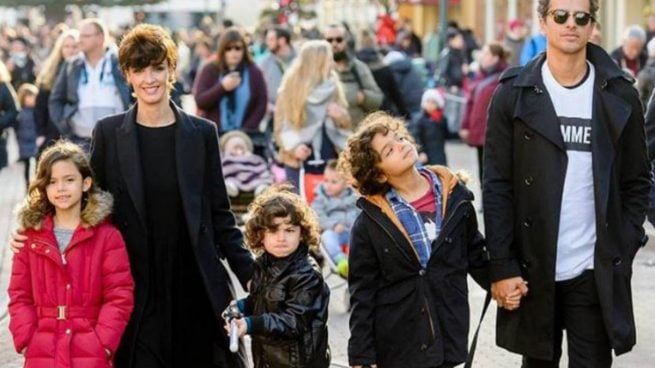 Paz Vega y familia