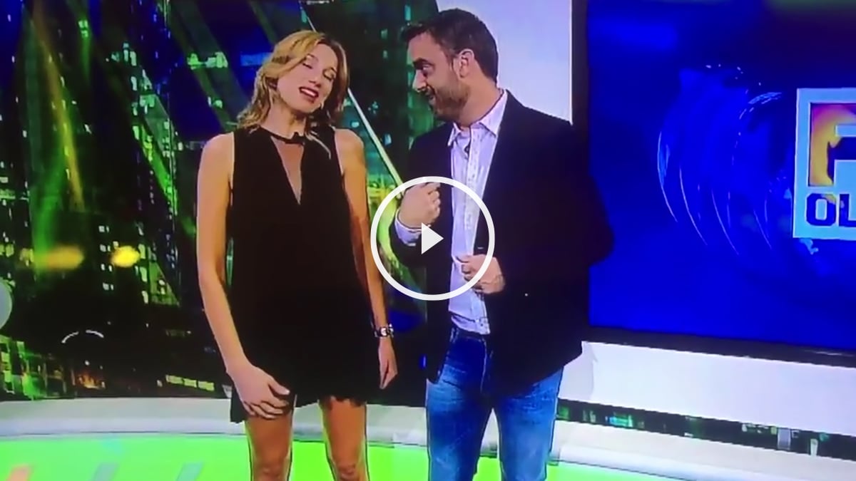 Vídeo del tremendo descuido de esta presentadora de televisión