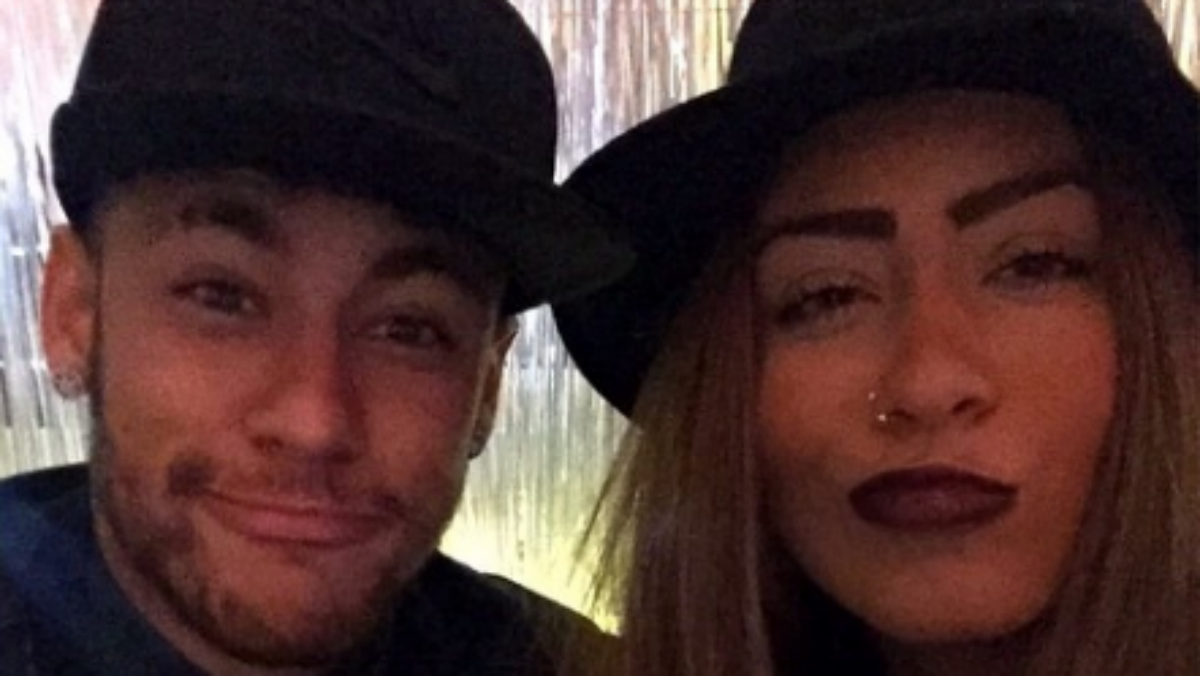 Rafaella Beckran junto a su hermano Neymar (instagram)