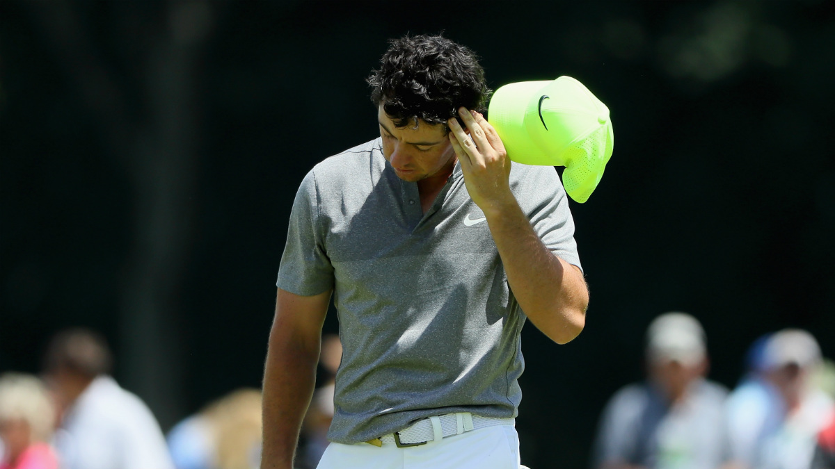 Rory McIlroy, durante el último US Open. (AFP)