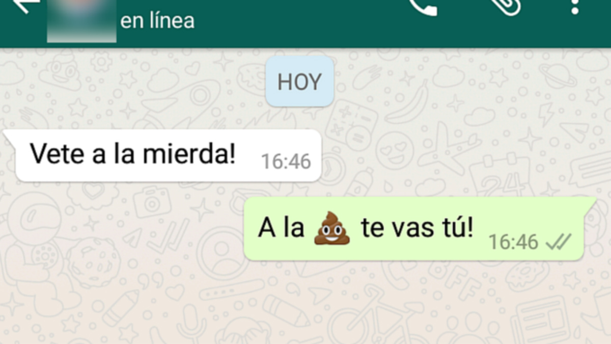 Recreación de la conversación que ha costado una condena de cinco días de arresto domiciliario.