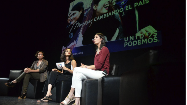 Rita Maestre aplaude que se ensucie Madrid con carteles electorales en sitios no permitidos