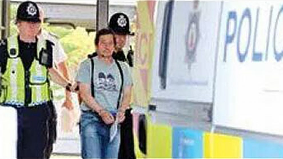 Nacho Mínguez detenido en Gibraltar.