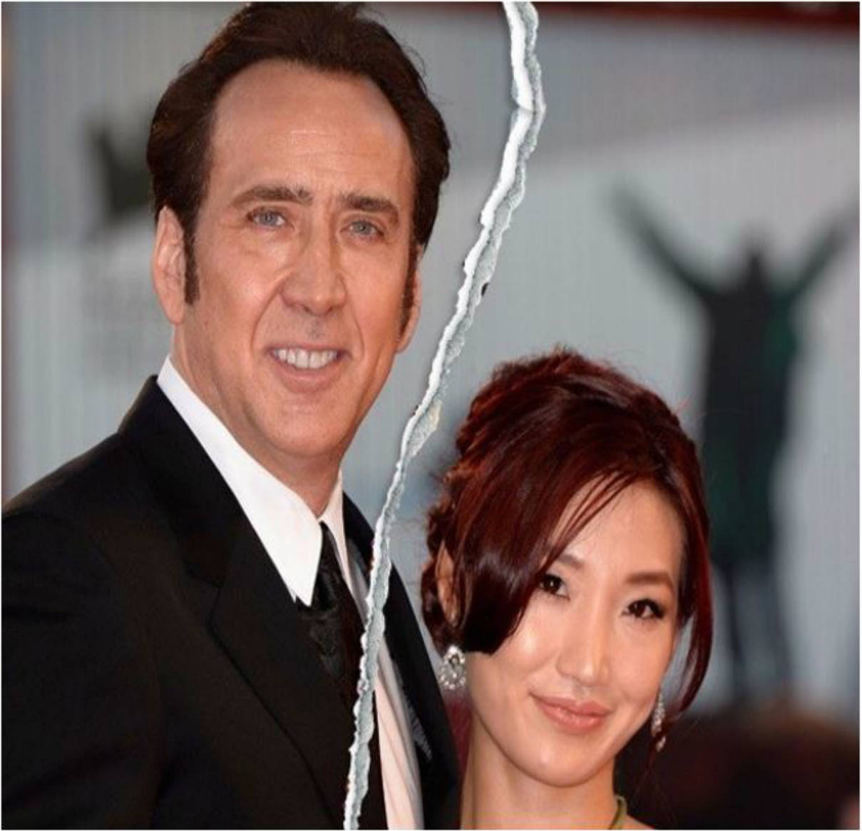 Nicolas Cage y Alice Kim (Instagram)