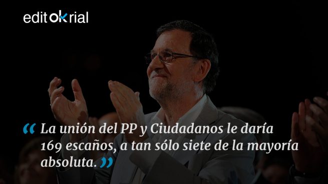 Rajoy, símbolo de una España centrada