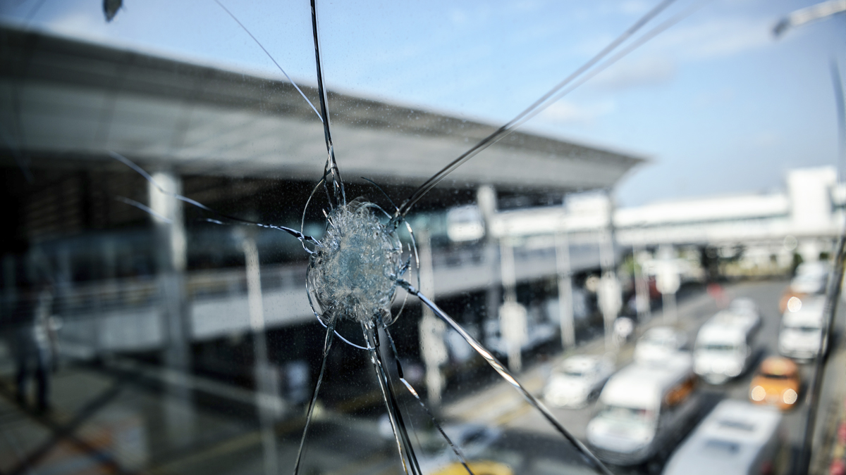 Aeropuerto de Atatürk tras el atentado. (Foto: AFP)
