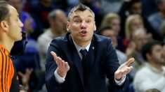 Jasikevicius, en un partido con el Zalgiris. (Getty)