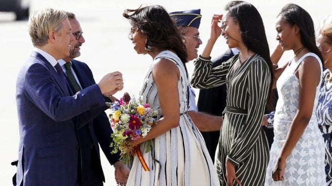 Michelle Obama llega a España para completar una semana de trabajo por la educación de las niñas