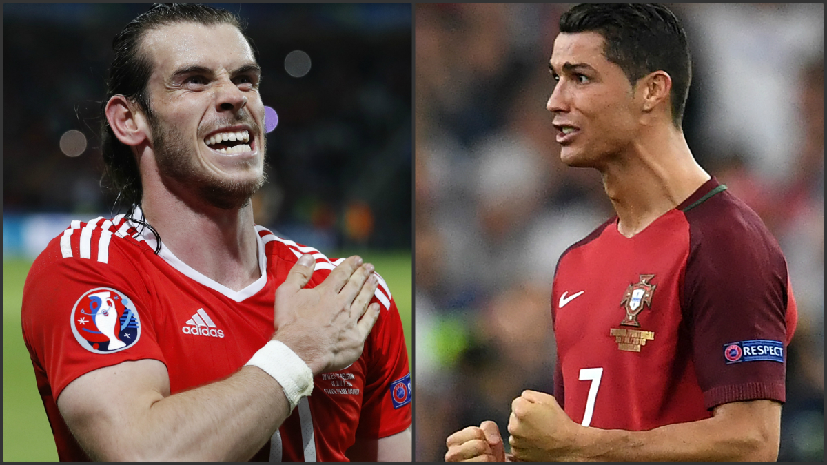 Bale y Cristiano celebran el pase a semifinales. (Reuters y AFP)