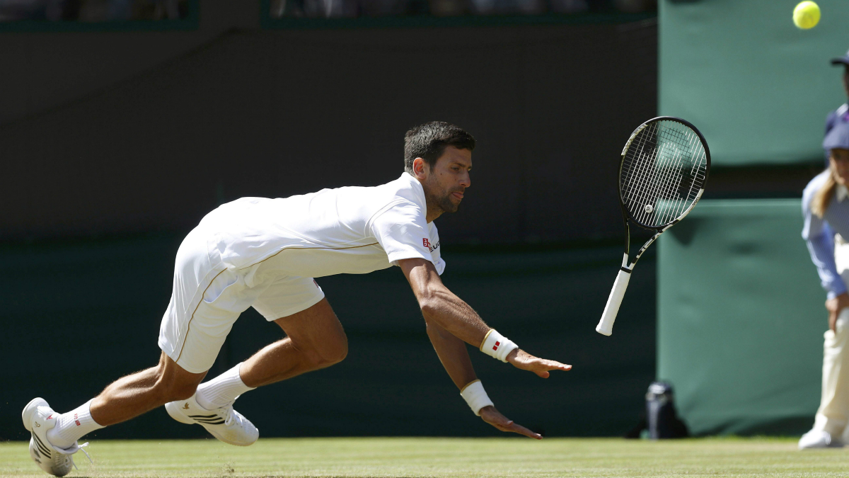 Novak Djokovic, eliminado de Wimbledon. (Reuters)