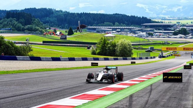 Lewis Hamilton logró la pole en Austria (Twitter)
