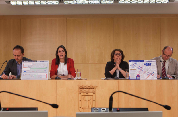 Presentación del plan especial por el corte de la L1. (Foto: Madrid)