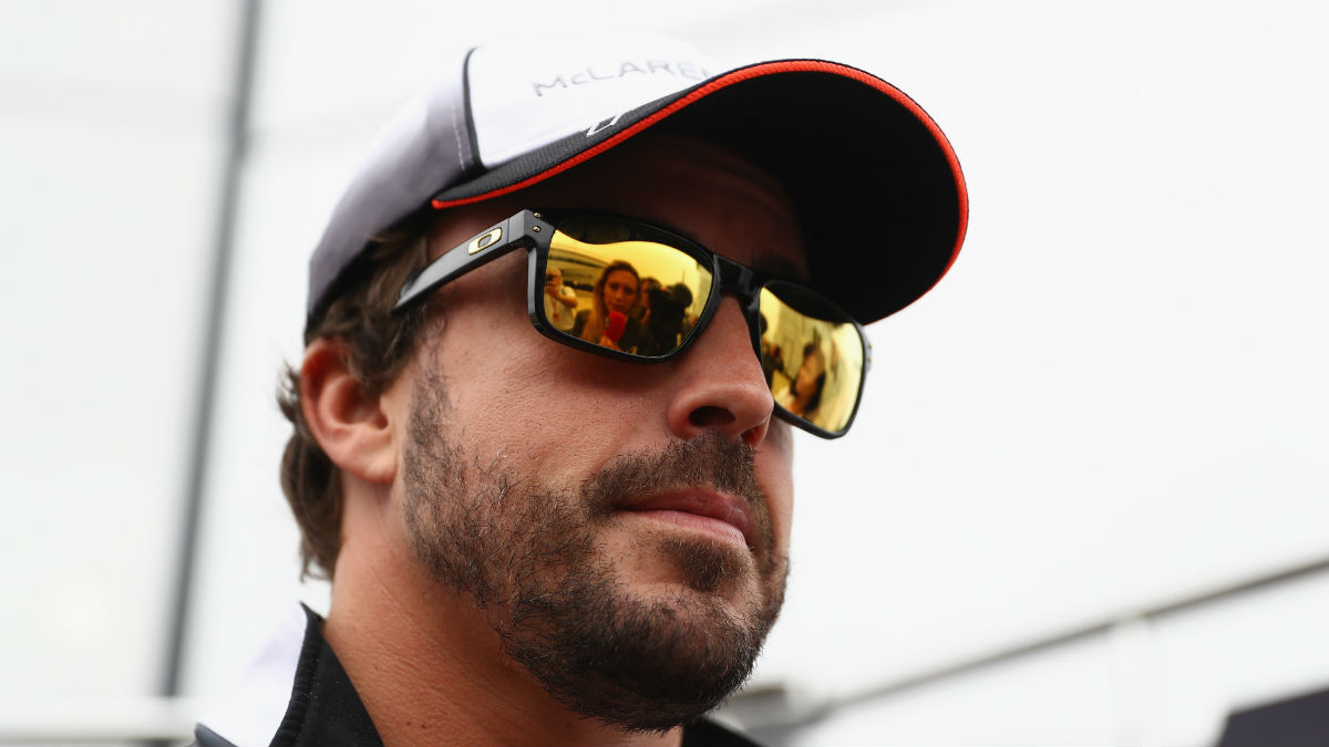 Alonso se muestra esperanzado con la mejora que Honda estrena en el GP de Gran Bretaña. (Getty)