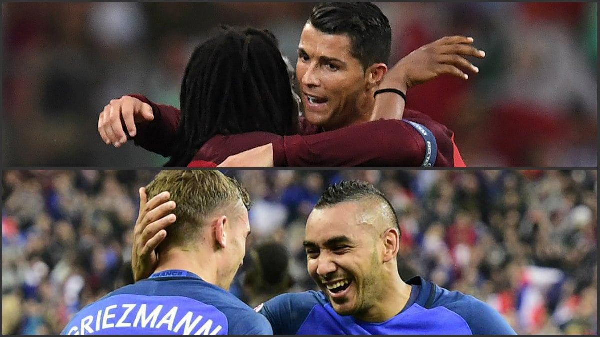 Cristiano y Renato se miden contra Payet y Griezmann en un duelo de MVP’s en la Eurocopa.