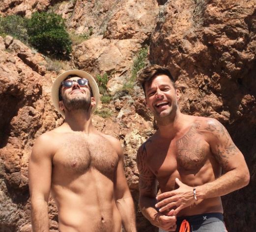 Ricky Martin y Jwan Yosel (Instagram)