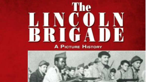 Portada de ‘Lincoln Brigade’, regalo de Pablo Iglesias a Barack Obama.