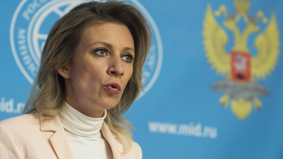 Maria Zakharova, portavoz rusa de Exteriores (Foto: Getty)