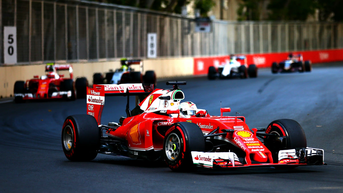 Ferrari ha firmado en Gran Bretaña su fin de semana más gris en años. (Getty)