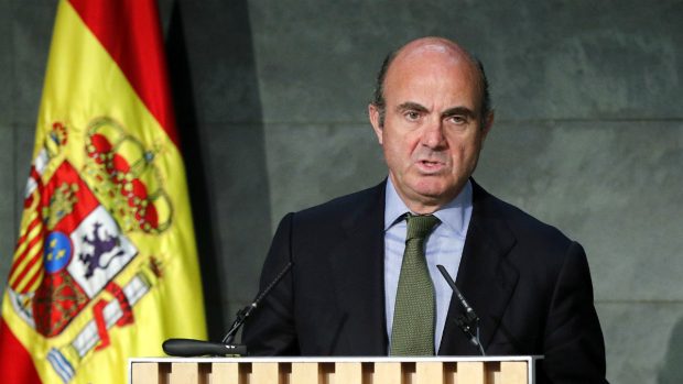 El ministro de Economía en funciones, Luis de Guindos (Foto: EFE).