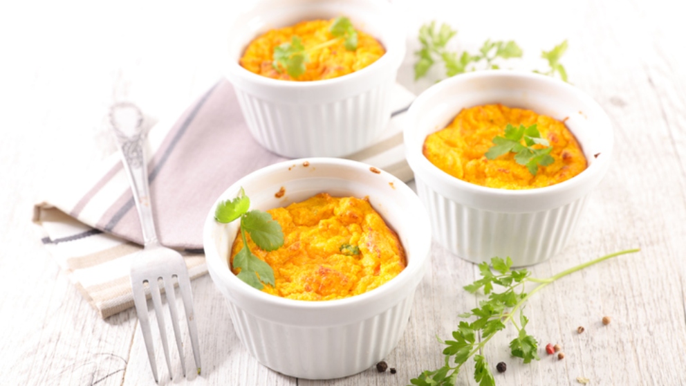 Receta de Flan de coliflor