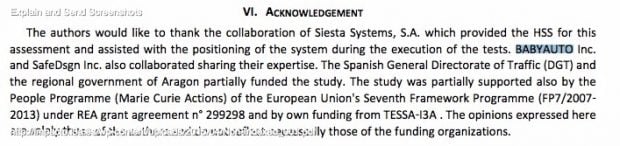 Agradecimientos en el trabajo de investigación de López Valdés. 