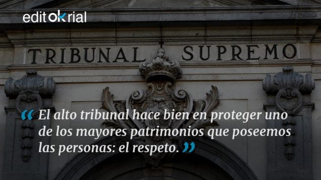 Hay que endurecer la ley siguiendo la doctrina del Supremo