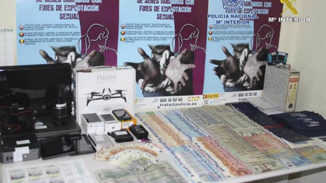 Siete detenidos de la mayor red de falsificación de moneda conocida en España