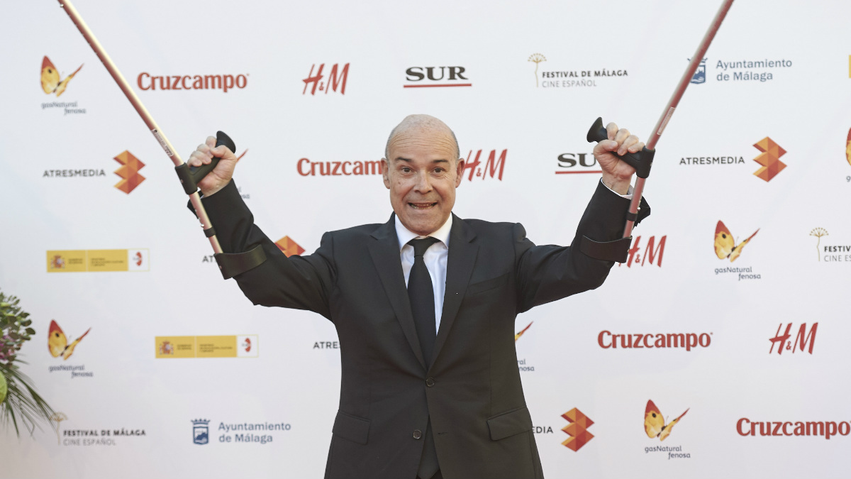 El actor Antonio Resines en el Festival de Cine de Málaga de 2015. (Foto: Getty)