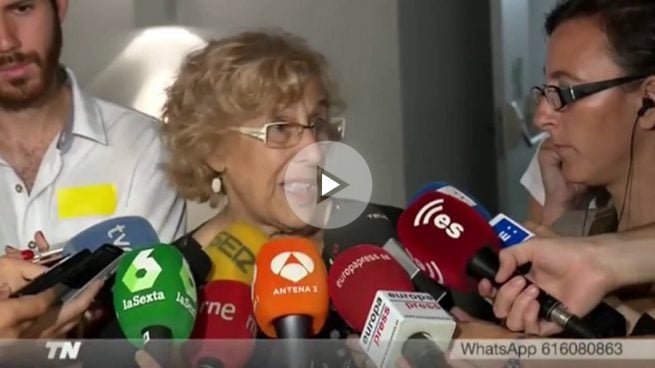 Carmena: «Los árboles son vivos, pueden salir del hospital y de pronto tener un infarto, es así»