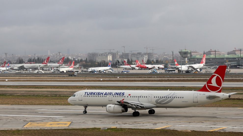 Aviones de Turkish Airlines en Estambul (Foto: GETTY).