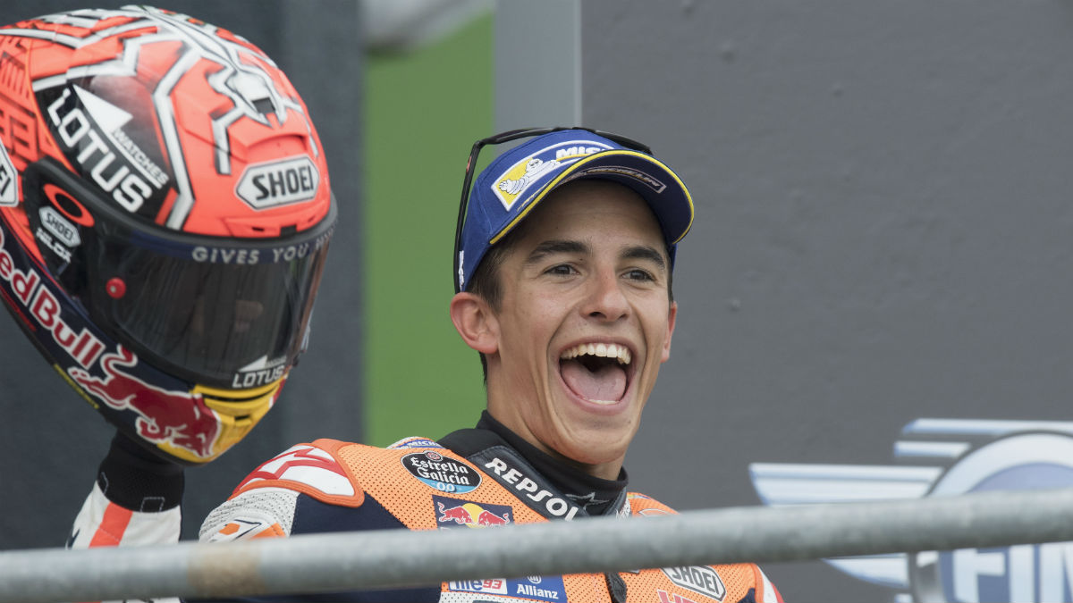 Marc Márquez quiere volver a ganar el Mundial de Moto GP. (Getty)