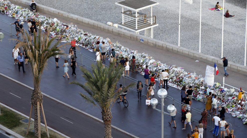 Paseo de los Ingleses en Niza. (Foto: AFP)